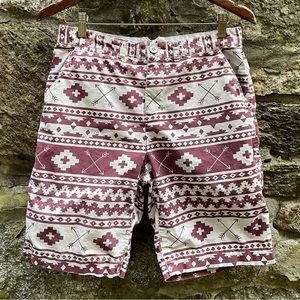 Jachs Bleecker Fit Cotton Shorts Size 30